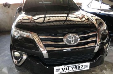 2017 Toyota Fortuner 2.4 V Diesel Black Automatic