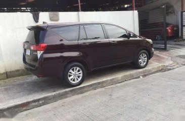 2017 Toyota Innova 2.8 J Diesel Blackish Red Automatic