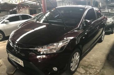 2018 Toyota Vios E Manual Blackish Red Color