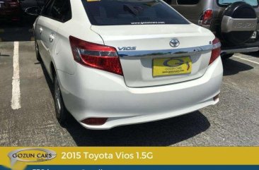 2015 Toyota Vios 1.5G Automatic P568,000