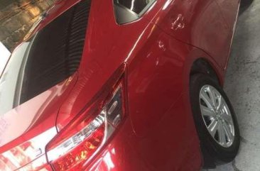 2018 TOYOTA Vios E manual red FOR SALE