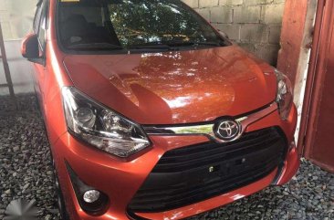 2017 Toyota Wigo 1.0 G Automatic Mandarin