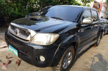 2010 Toyota Hilux 3.0G 4x4 manual diesel BLACK