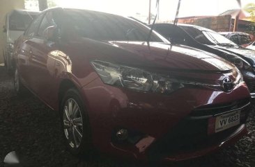 2017 Toyota Vios E Manual Shift Red