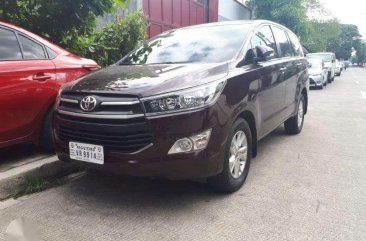 SELLING Toyota Innova E 2017  B.Red