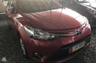 2017 Toyota Vios 1.3 E Dual VVTI Gas Red Manual