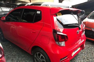 2018 Toyota Wigo G VVTI Red Manual Trann