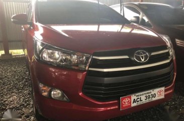 2016 Toyota Innova 2.8 E Manual Transmission