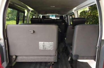 2017 Toyota Hiace Commuter 30 diesel manual WHITE