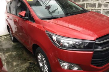 2017 TOYOTA Innova 2.8 E Manual Red