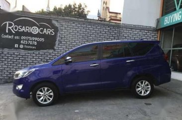 2017 Toyota Innova 2.8G A/T Blue VJ3833 DSL FOR SALE