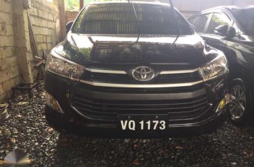 2017 TOYOTA Innova 28 E Automatic Black 1st owned