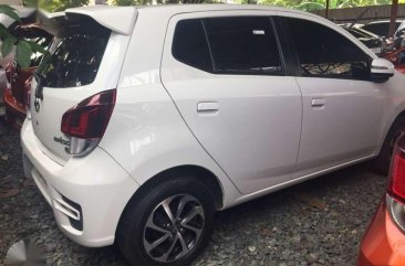 Toyota Wigo 2018 10 G Manual White 1st onwed