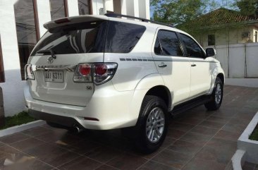 2014 TOYOTA FORTUNER V Top model 4x2