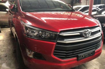 2017 Toyota Innova 2.8 E Manual Trans Red