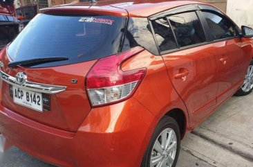 2017 Toyota Yaris G automatic orange top of the line 