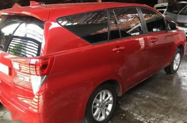 2017 Toyota Innova 2.8 E Diiasel Red Manual