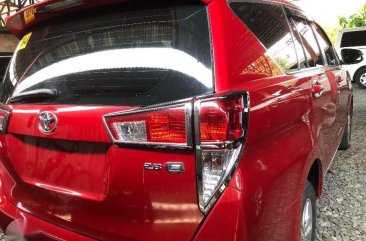 2016 Toyota Innova 2.8 E Diesel Red Manual