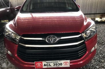 2016 Toyota Innova 2.8 E Diesel Red Manual