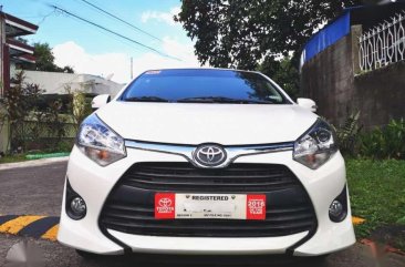 2018 Toyota Wigo 1.0 G Automatic Elegant white