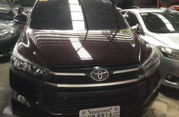 2017 Toyota Innova 2.8 E Diesel Blackish Red Automatic