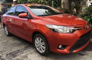 2017 Toyota Vios 1.3 E Automatic Orange CVT