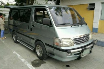 2000 Toyota Hiace Gas 20 sale or swap