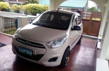 Hyundai i10 2014 automatic beige Angeles city