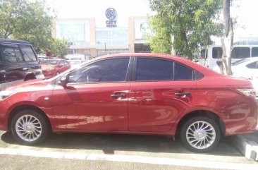 Toyota Vios 2016 Gasoline Manual Red