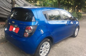 Chevrolet Sonic 2014 Gasoline Automatic Blue