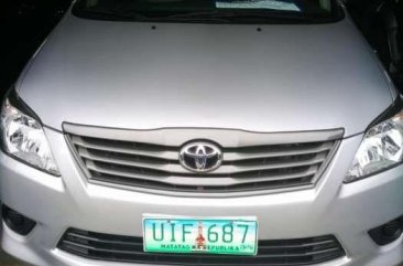 2012 Toyota Innova j gas manuaL FOR SALE