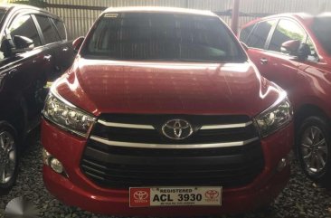 2016 Toyota Innova 28 E Manual Red