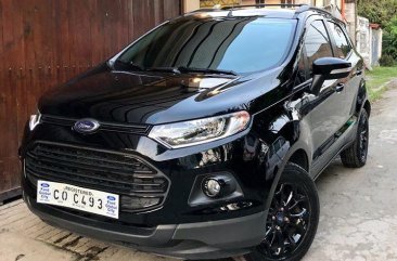 Ford Ecosport 2017 Gasoline Automatic Black