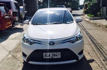 Toyota Vios E 2015 White Manual Transmission