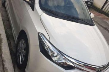 2016 TOYOTA Vios G automatic pearl white