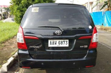 2014 Toyota Innova 25G automatic BLACK