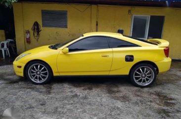 Toyota CELICA 2002 Yellow car