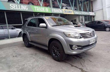 2015 TOYOTA FORTUNER 2.5V A/T SILVER DIESEL