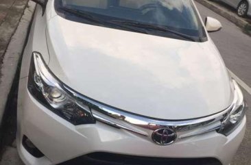 2016 TOYOTA Vios G automatic pearl white