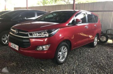 2016 Toyota Innova 2800E Manual Red Color