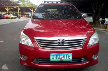 2012 Toyota Innova 2.5E dsl mt LOADED 