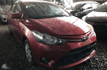 2017 Toyota Vios E Dual VVTI Red Manual Transmission