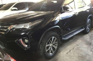 2017 Toyota Fortuner 2.4 V 4x2 Diesel Black Automatic