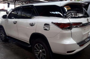 2016 Toyota Fortuner 2.4V Automatic Diesel White Pearl 