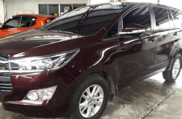 2017 Toyota Innova 2.8E Automatic Diesel Blackish Red 