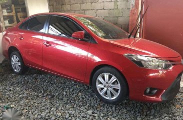 2018 Toyota Vios 1.3 E Automatic Red Sedan Negotiable Price