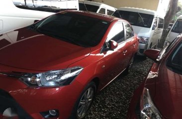 TOYOTA Vios 1.3 E 2017 Automatic Red