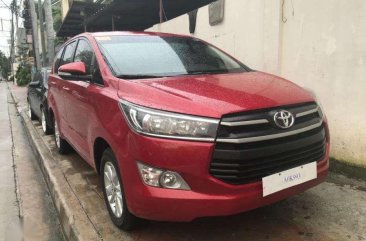 2017 Toyota Innova 2.8E Manual Red