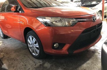 2018 Toyota Vios 1.3 E Dual VVTI Orange Manual