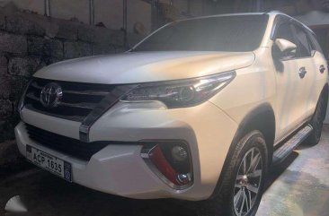 2016 Toyota Fortuner 2.4 V Automatic Pearl White SUV